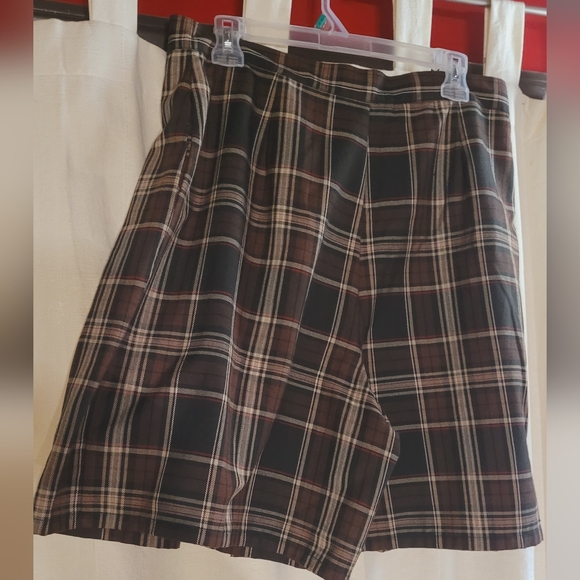Plaid White Stag Skort size 16 - Picture 2 of 5
